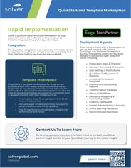 Quickstart Datasheet - Sage 