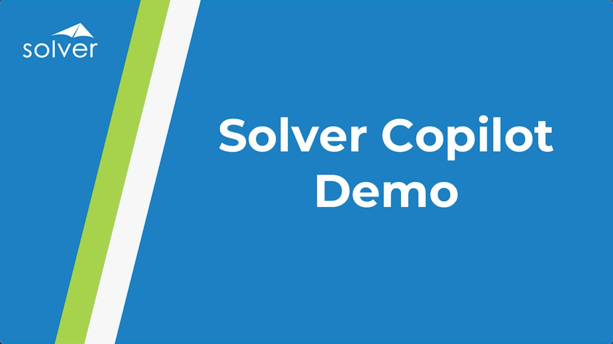 Solver Copilot Demo Miniatura
