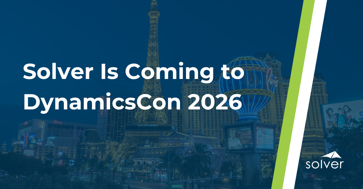 Solver Is Coming to DynamicsCON 2026 - Blog Header-1