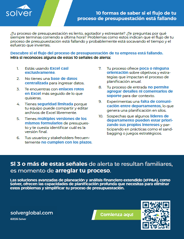 10 formas de saber si tu proceso de presupuestación está fallando
