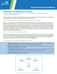 Ficha técnica del Mapeador de Migración