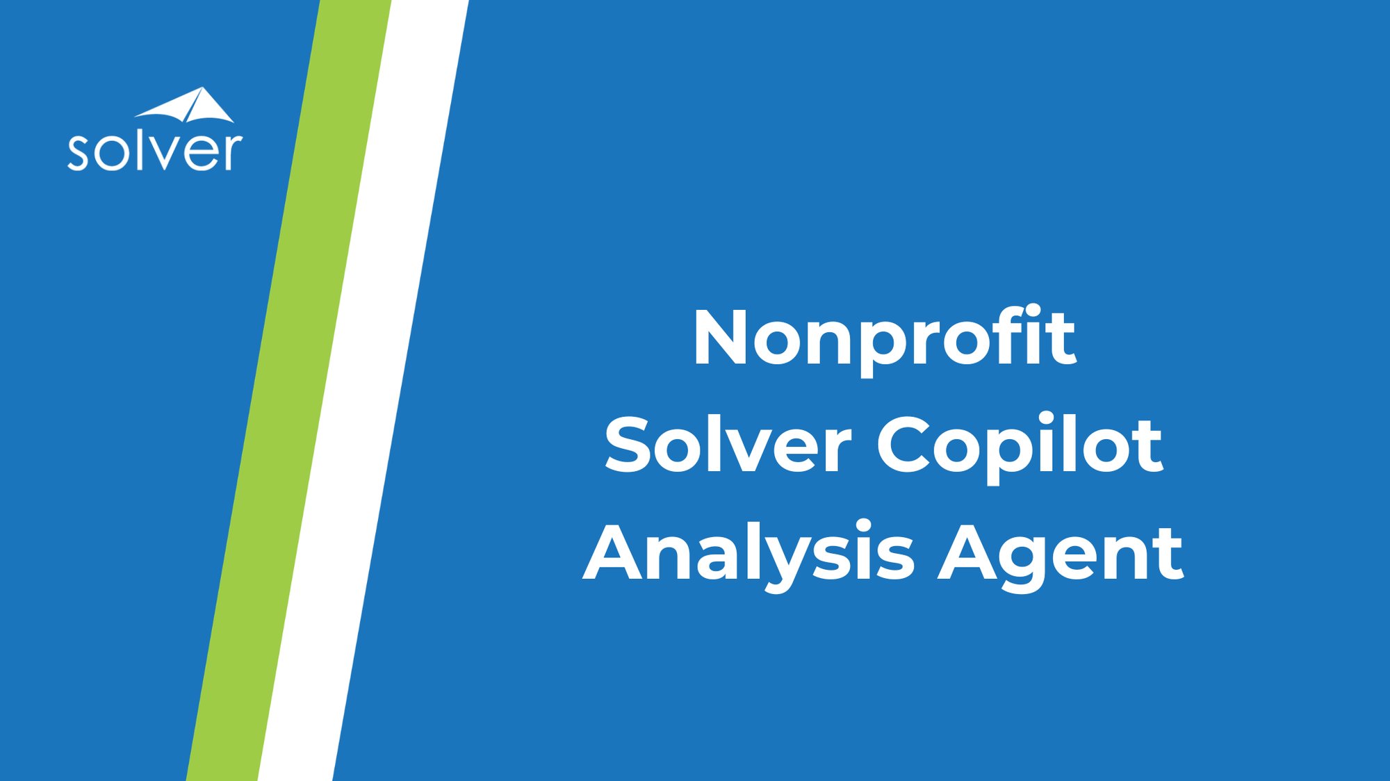 Nonprofit Solver Copilot Analysis Agent – miniatyrbilde