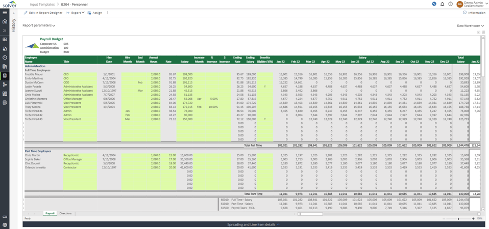 AI Financial Planning & Budgeting Software for FP&A Teams | Solver