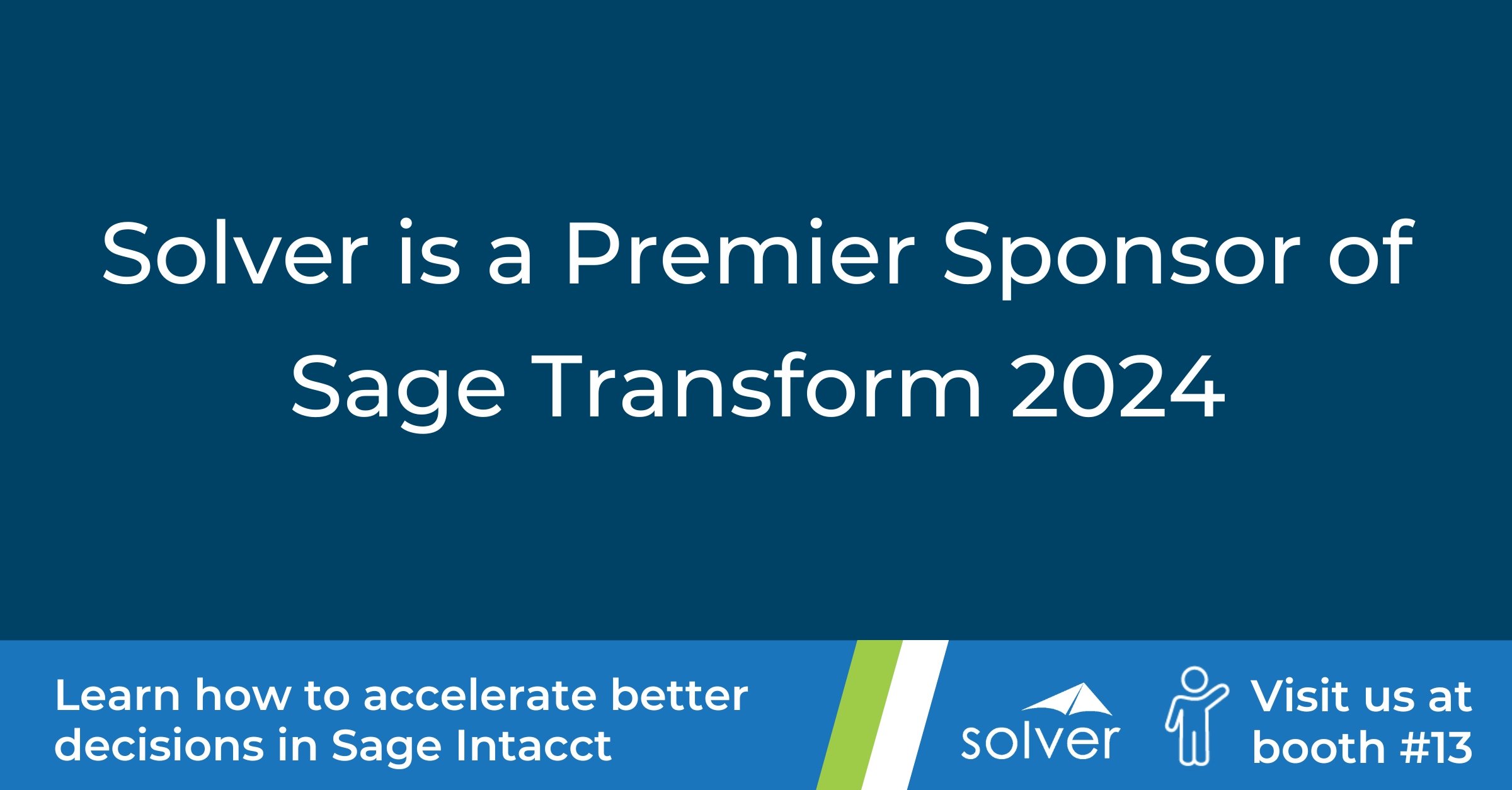 Solver at Sage Transform 2024