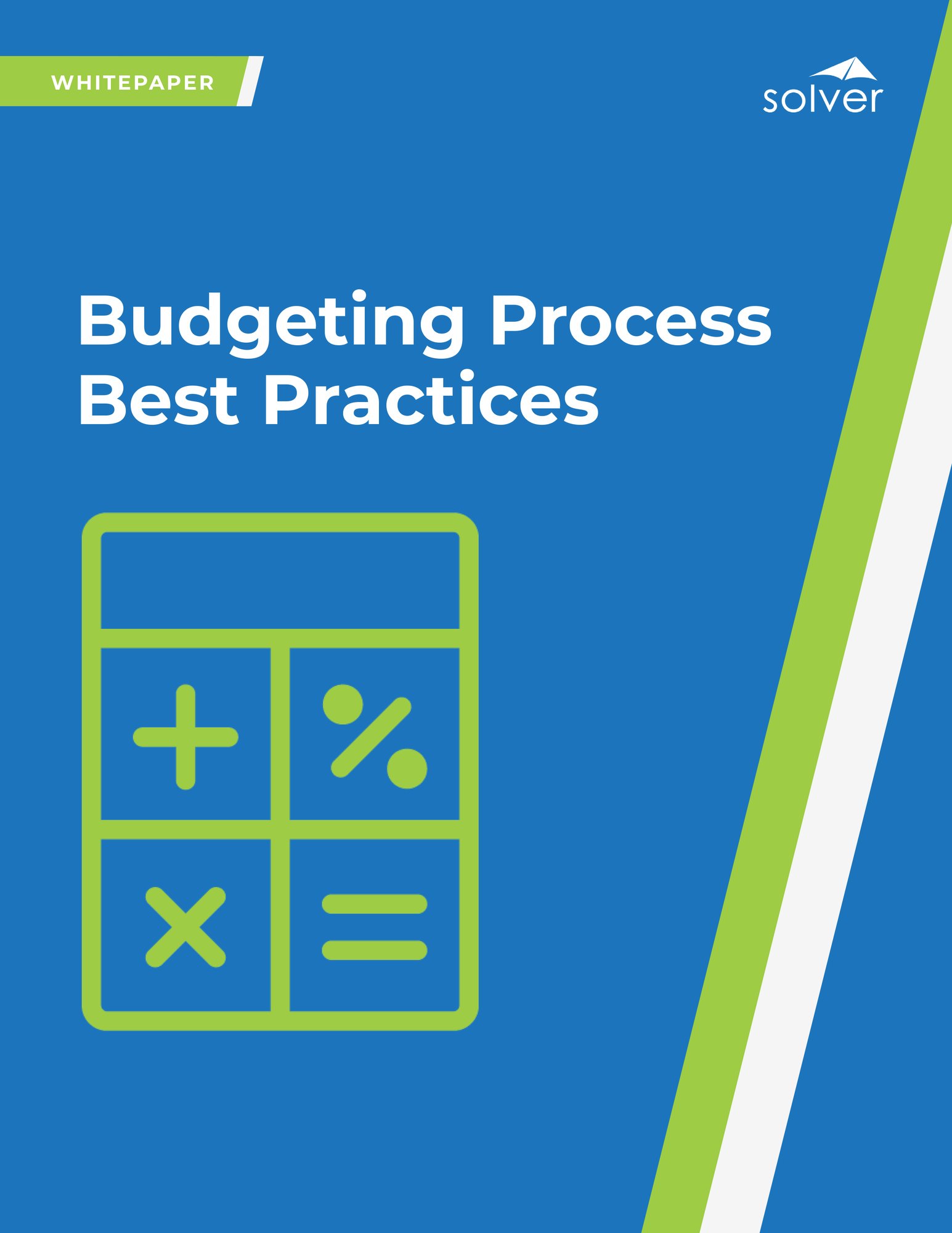 Budgeting Best Practices