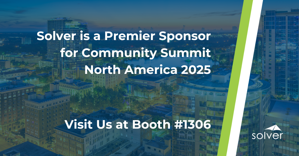 Solver at Community Summit NA 2025 