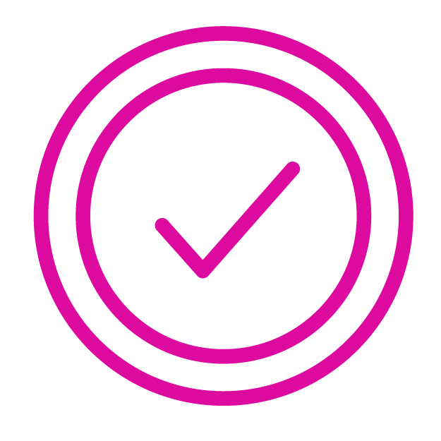 Solver Pink Check Icon